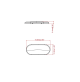 LED COURTESY LIGHT - 12 Volts - Warm White  WK-LCL6-WW - AZLED